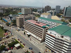 Aerial View of Accra