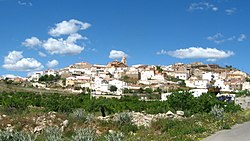 Skyline of Uleila del Campo