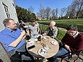 Kaffetrinken im Schloss Šluknov