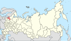 Location of Volhova