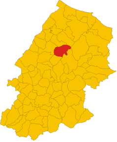 Localizarea Guardialfiera în Provincia Campobasso