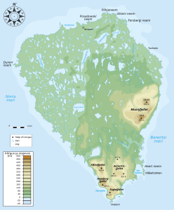 Karusaare topograafiline kaart