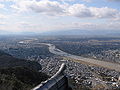 Gifu City view from Gifu Castle