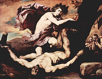 Le Supplice de Marsyas, 1637, musée de Capodimonte, Naples