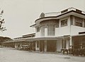 The entrance of the station c. 1920s