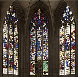 Apse chapel of Evreux Cathedral (restored after World War II)