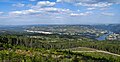 Panorámica do Miño desde San Trocado, Punxín.