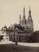 Schenson Uppsala domkyrka 1889 - Restoration