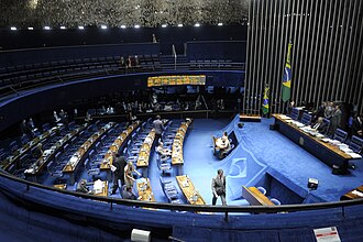 Imagem do Plenário do Senado do Brasil