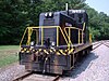 United States Army Transportation Corps (USAX) 1663, a GE 80-ton switcher.