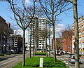 Céramique: view of Avenue Céramique into the opposite direction