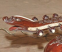 Makara or Yali on a rudra veena.jpg