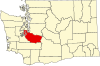 Localização do Condado de Pierce (Washington)