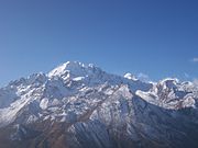 Langtang, vuori Bagmatin vyöhykkeen pohjoisosan Rasuwan piirikunnassa.