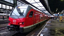 Duisburg Hbf: DB 1428-010 Niers-Haard-Express RE42 Mönchengladbach Hbf → Münster(Westf) Hbf