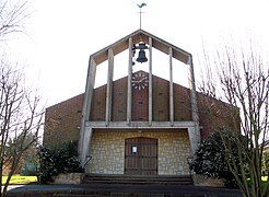 Église d'Estrées-sur-Noye (Somme), interprétation moderne du campenard.