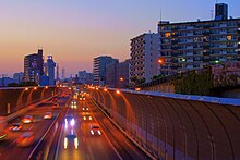 京葉道路（花輪IC付近）