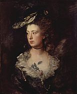 Gainsborough'un kizi Mary (1777)