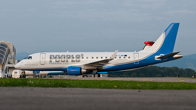 People’s Viennaline Embraer ERJ-170-100 (OE-LMK)