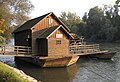 Floating mill on the Mur, Ižakovci, Slovenia