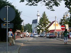 Street in Rewal.