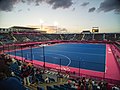 Riverbank Arena, hospedou eventos de hóquei.