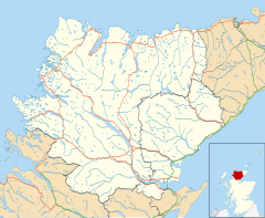 Inveran is located in Sutherland