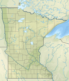 Camp Creek (Root River tributary) is located in Minnesota