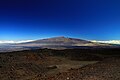 Mauna Kea, Hawaiʻi, um vulcão em escudo na "Big Island" do Havai.