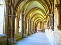 Aile du cloître longeant l'abbatiale