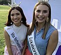 Miss Louisiana and Miss Northwestern Lady of the Bracelet.