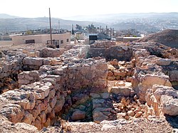 The ruins of Bozrah, the capital of Edom