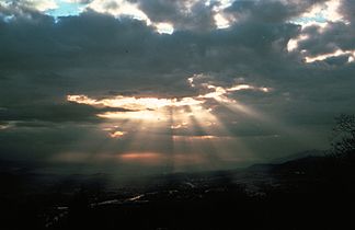 Crepuscular rays