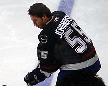 Ed Jovanovski avec les Canucks de Vancouver