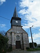 Le clocher de l'église.