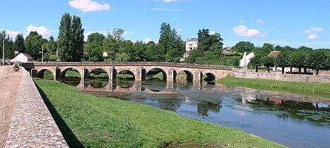 Vue générale du pont.