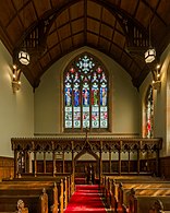 Stained-glass windows of chapel