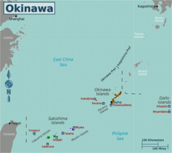 Okinawa - Localizzazione