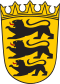 Großes Wappen des Landes Baden-Württemberg