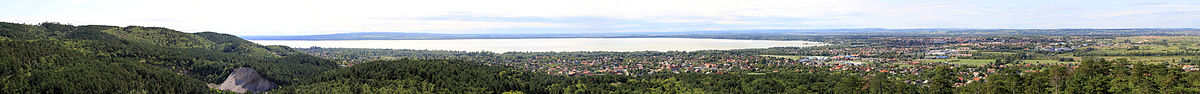 Panorama Balatonu a Keszthely