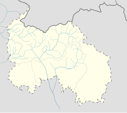 Dzari is located in South Ossetia