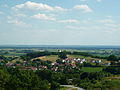 Blick von Nord nach Süd Richtung Gäuboden