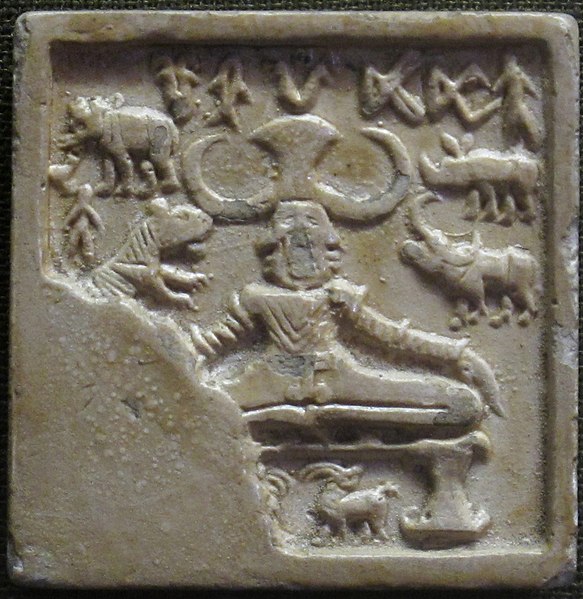 File:Yogi. Mold of Seal, Indus valley civilization.jpg