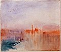  San Giorgio Maggiore, Venice, at Sunset, from along the riva degli Schiavoni , 1840