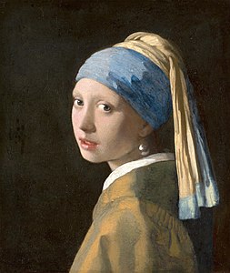 Johannes Vermeer Girl with a Pearl Earring (1665)