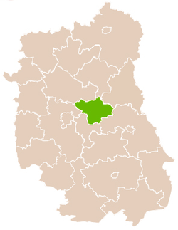 Location within the voivodeship