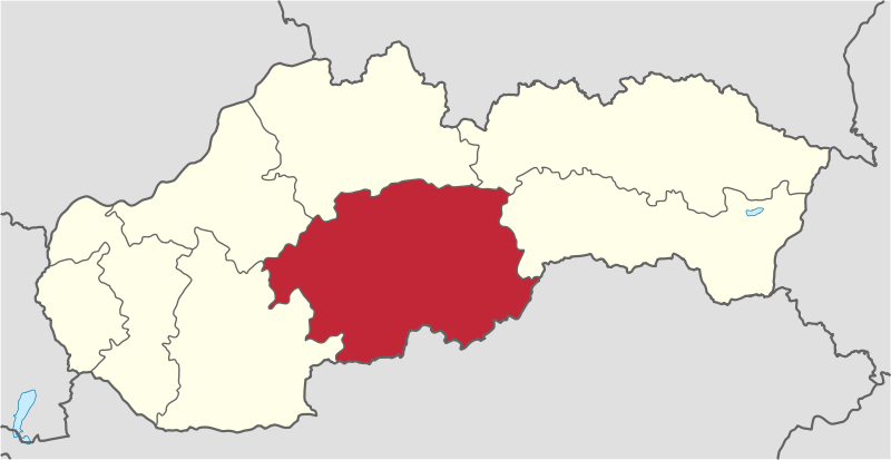 File:Banskobystricky kraj in Slovakia.svg