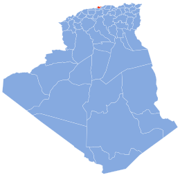 Provincia di Algeri – Localizzazione