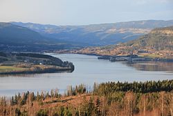 The Dokka Delta, a nature reservoir close to Dokka.