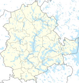 Vammala centraltätorts läge i Birkaland